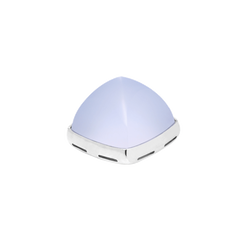  칼세도니 카보숑, 18K 화이트 골드