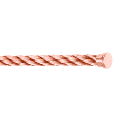 18k pink gold cable