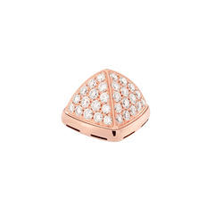 다이아몬드 카보숑, 18K 핑크 골드