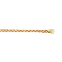 18k yellow gold cable