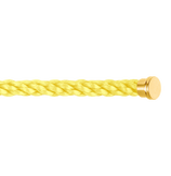 Câble jaune fluo