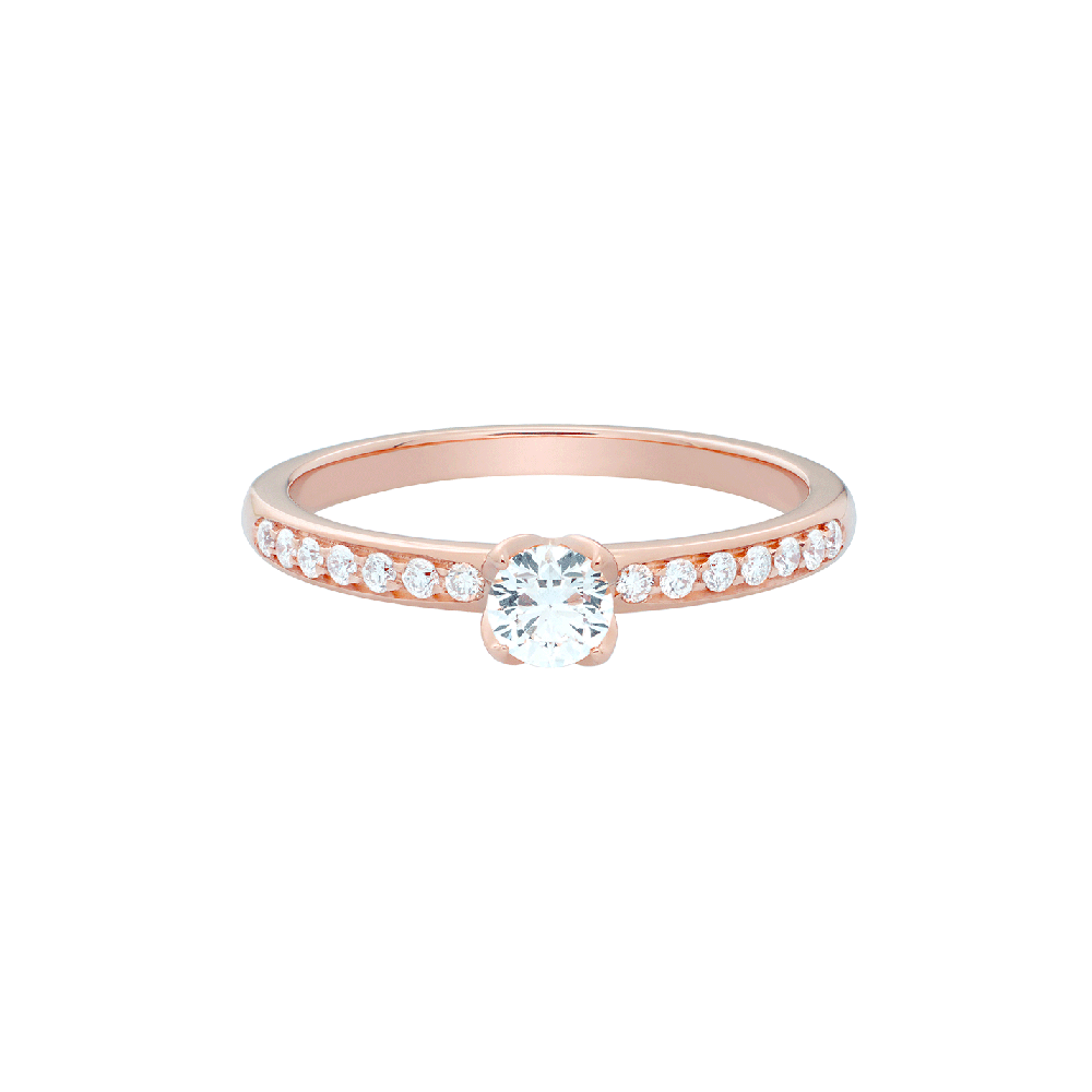 Bague de Fiancailles Delphine Or rose
