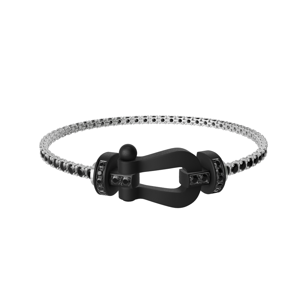 Force 10 bracelet Black titanium and 
