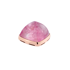  핑크 투르말린 카보숑, 18K 핑크 골드