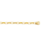18K yellow gold link bracelet