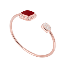 Cornaline Pain de Sucre bangle