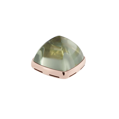  프레지오라이트 카보숑, 18K 핑크 골드