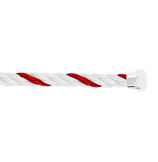 Cable emblema rosso e bianco