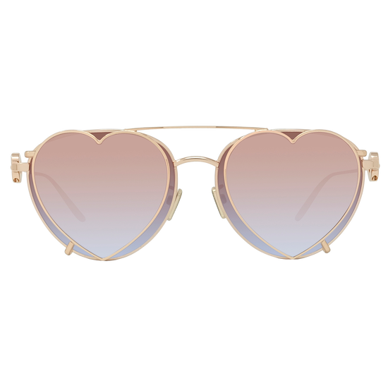 プリティハート サングラス ラウンド ゴールデンピンク Fred Paris プリティハート サングラス ラウンド ゴールデンピンク Fred Paris