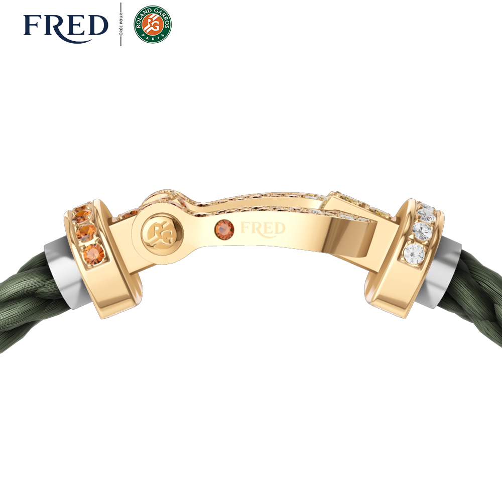 フォース10ブレスレット #FredxRolandGarros 18Kイエロー フォース10ブレスレット #FredxRolandGarros 18Kイエロー