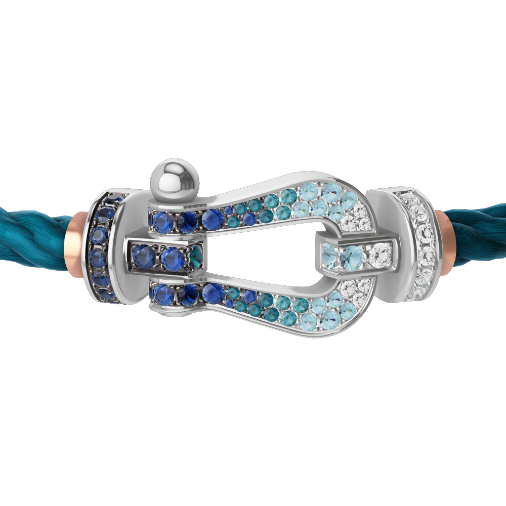 フォース10ブレスレット ラージモデル用 18Kホワイトゴールド