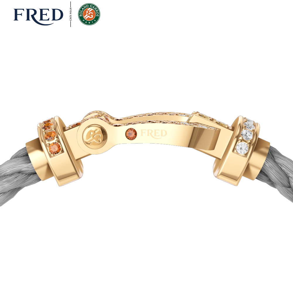 フォース10ブレスレット #FredxRolandGarros 18Kイエロー