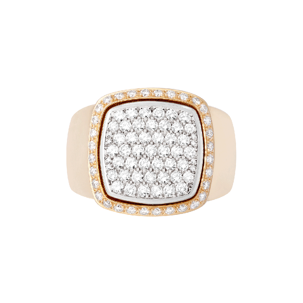 白色钻石 Pain de Sucre系列可替换宝石戒指