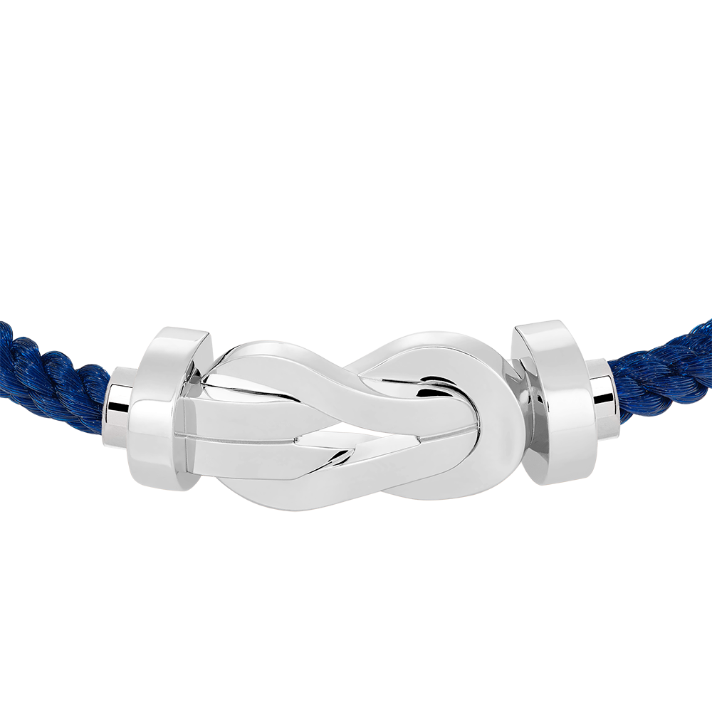 シャンス アンフィニ ブレスレット 18k ホワイトゴールド ラージ