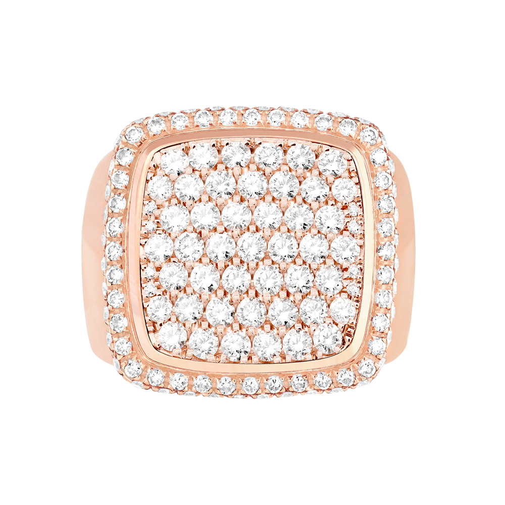 Diamonds Pain de Sucre ring