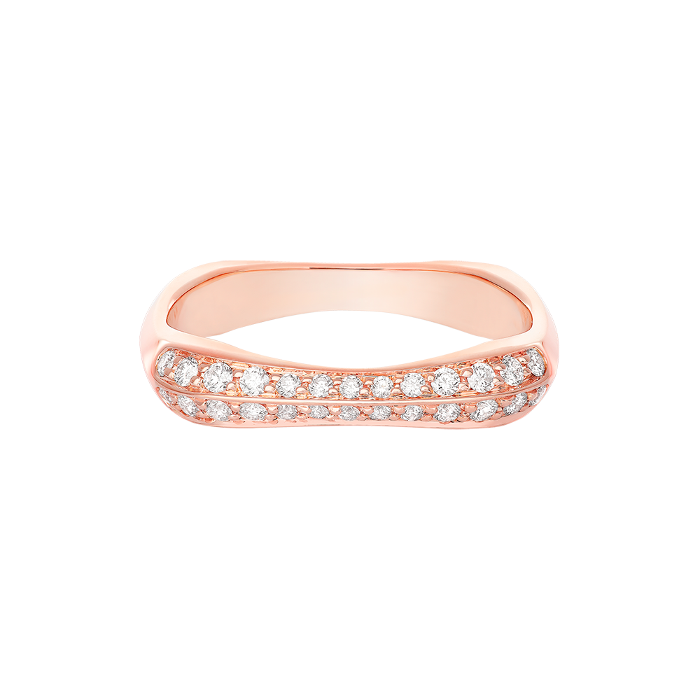 Coup de Foudre wedding band