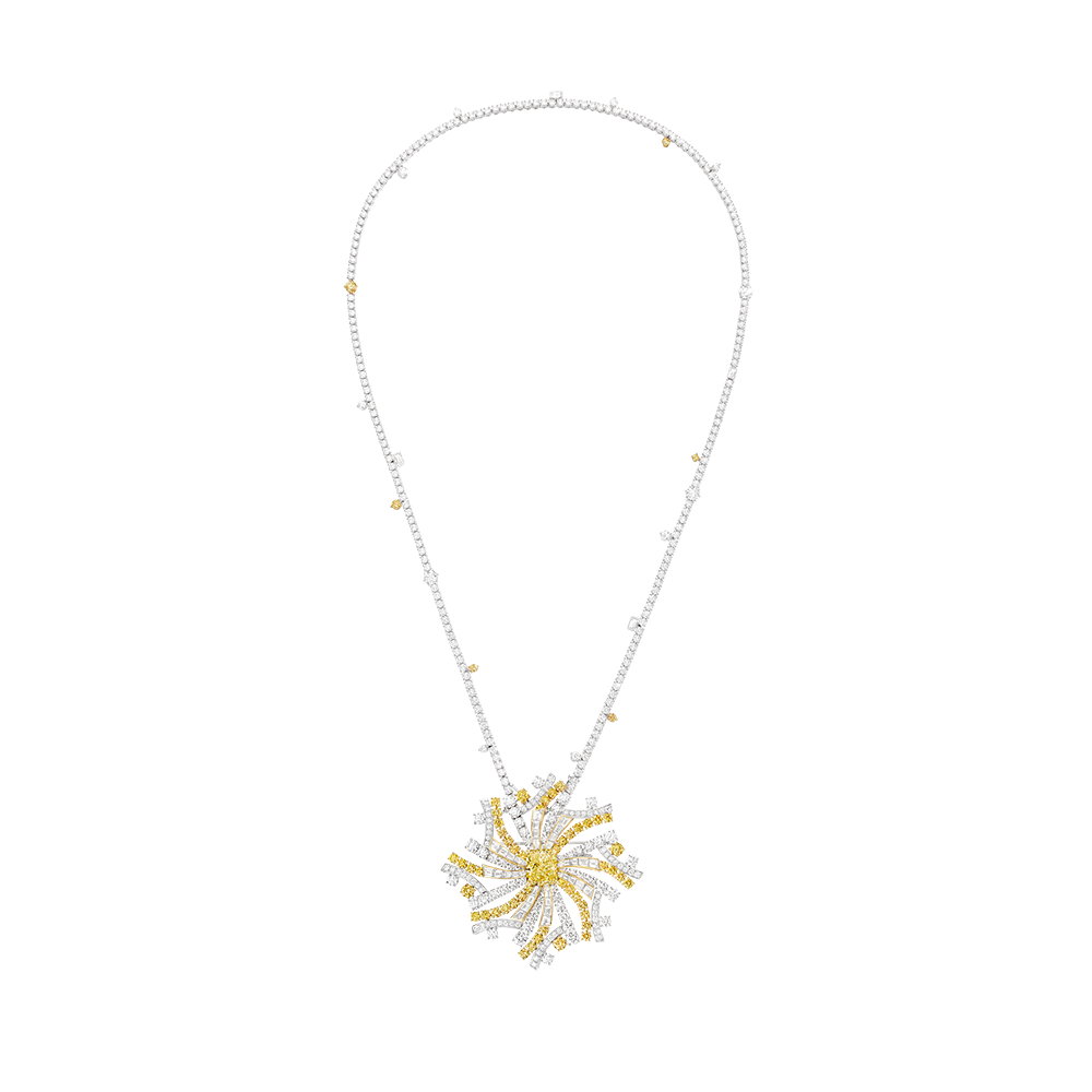 M. Fred Inner Light Soleil d'Or Radiant Energy brooch-pendant