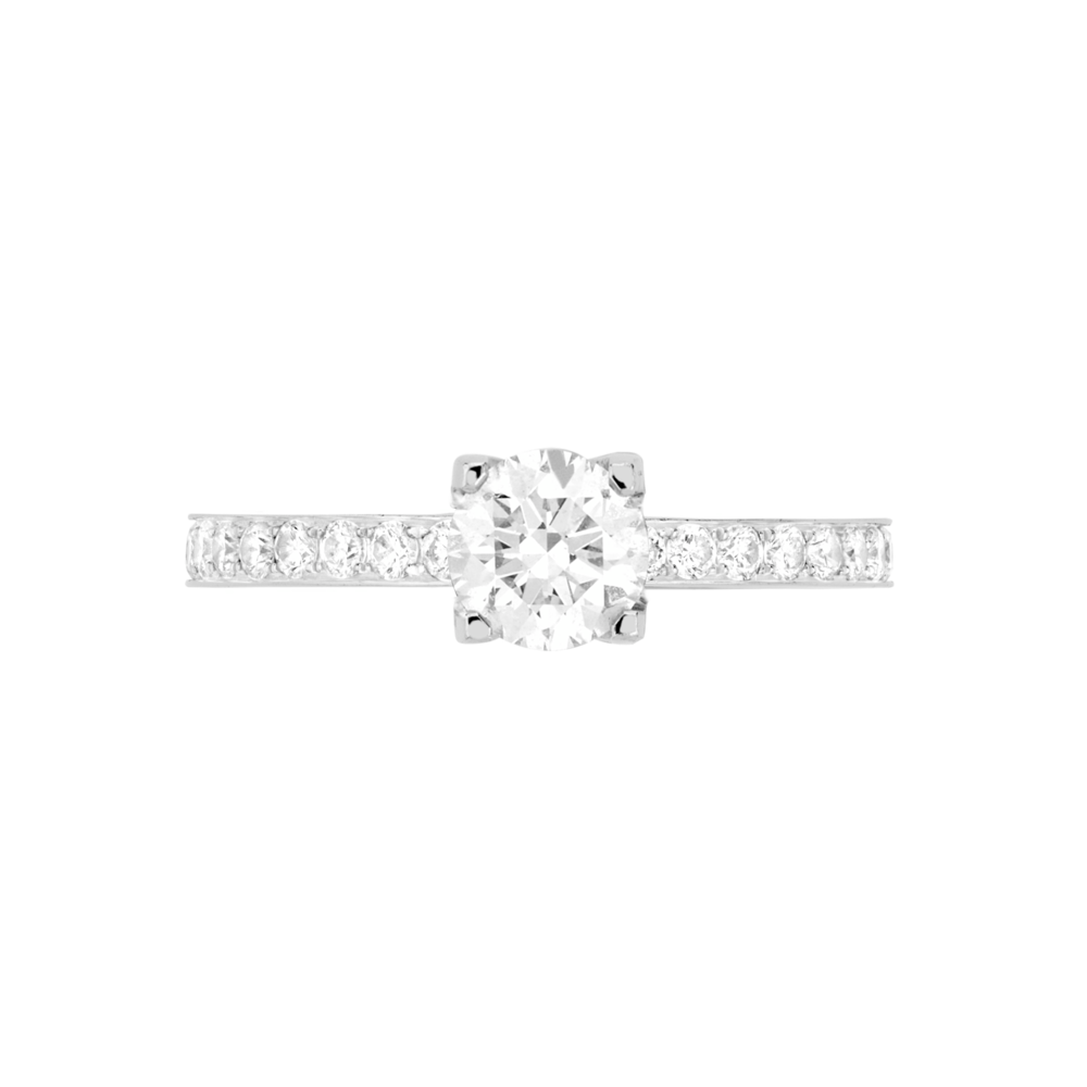 Engagement ring Force 10 Duo paved 1.00ct