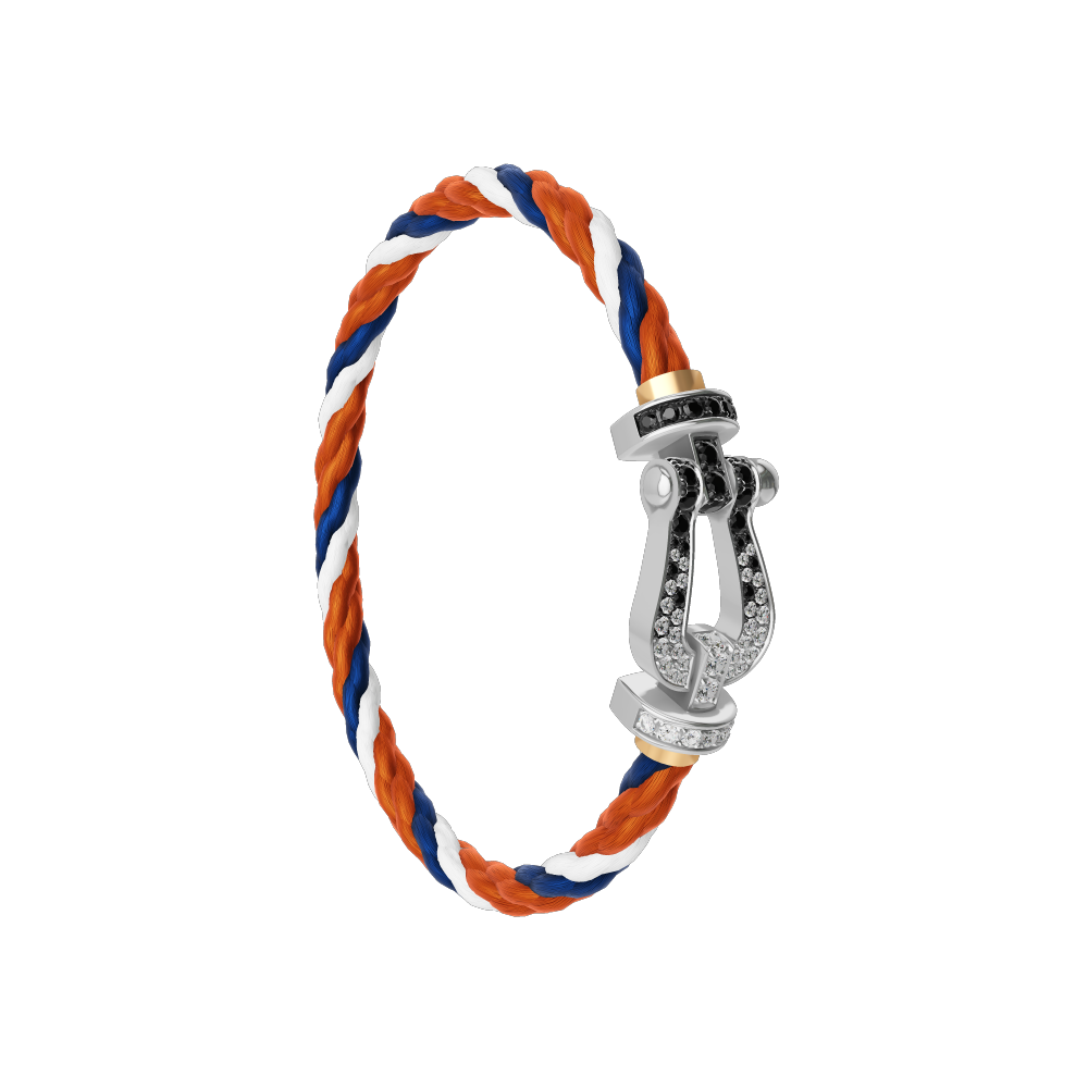 【FRED】フォース10ブレスレット フォース10ブレスレット 18k ホワイトゴールド XL モデル - Fred