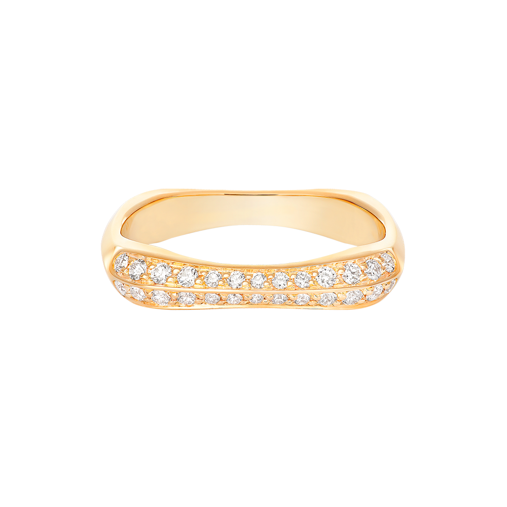 Coup de Foudre wedding band