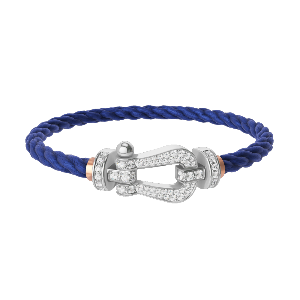 フォース10ブレスレット 18K ホワイトゴールド ダイアモンド
