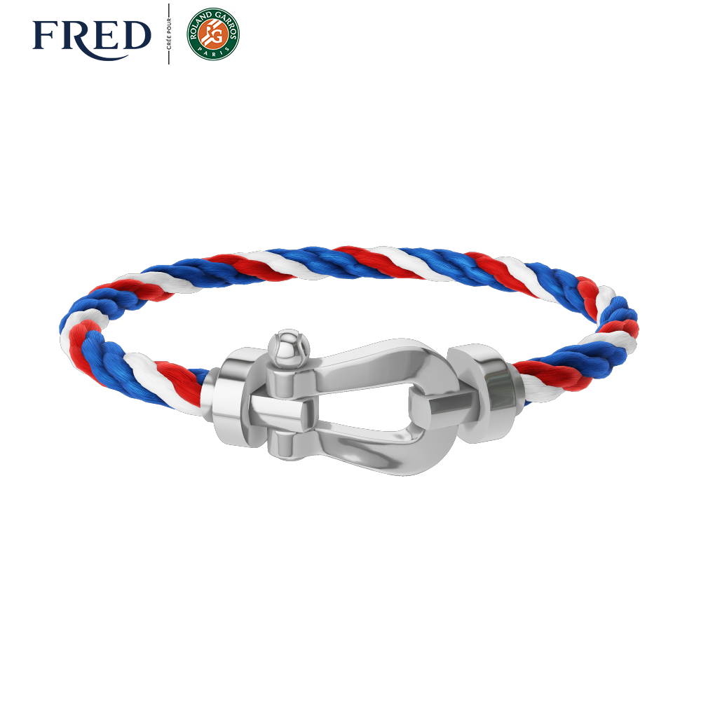 フォース10ブレスレット #FREDxRolandGarros 18Kホワイト フォース10ブレスレット #FREDxRolandGarros 18Kホワイト