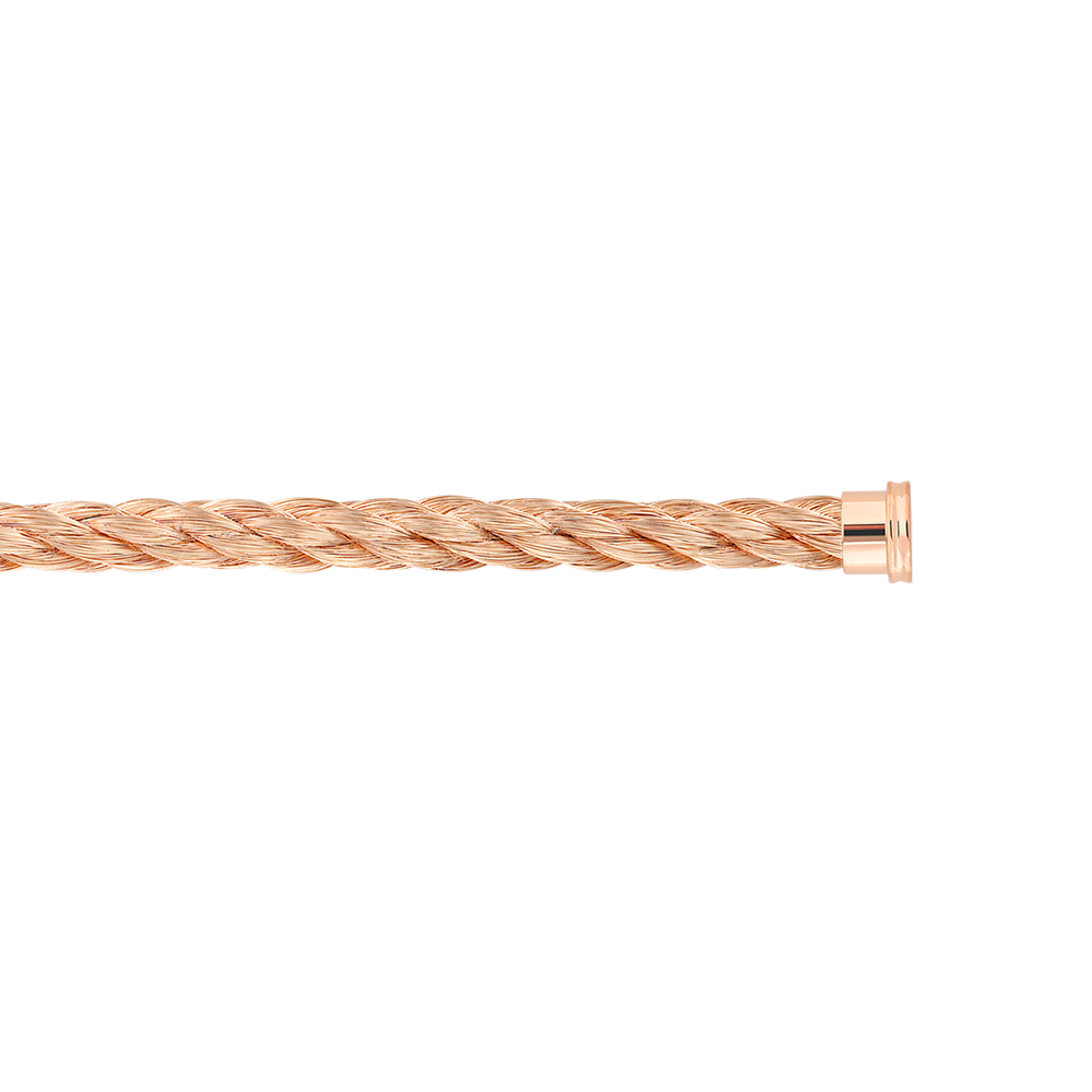 18k pink gold cable