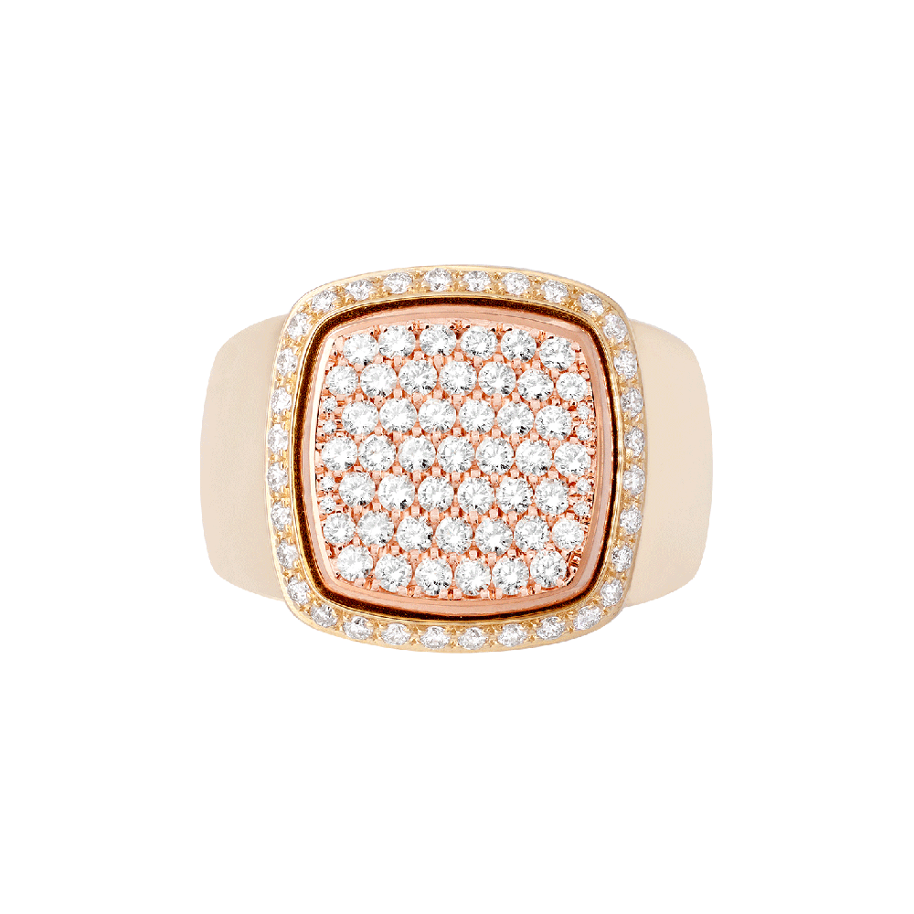 Diamonds Pain de Sucre ring