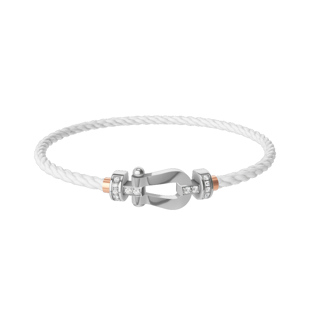 FREDフレッド フォース10 ホワイトゴールド ダイヤモンド ブレスレット フォース10ブレスレット 18k ホワイトゴールド バゲットカット