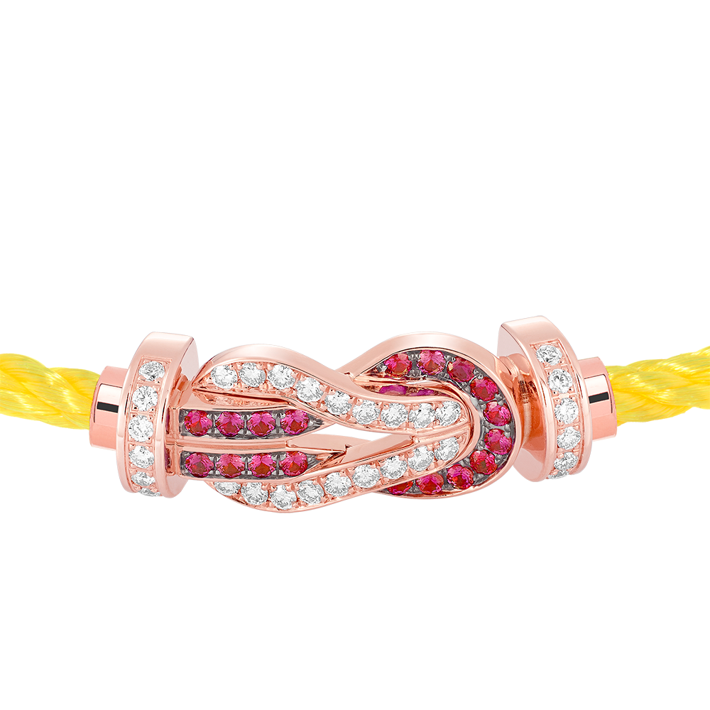 シャンス アンフィニ ブレスレット 18k ピンクゴールド ルビー