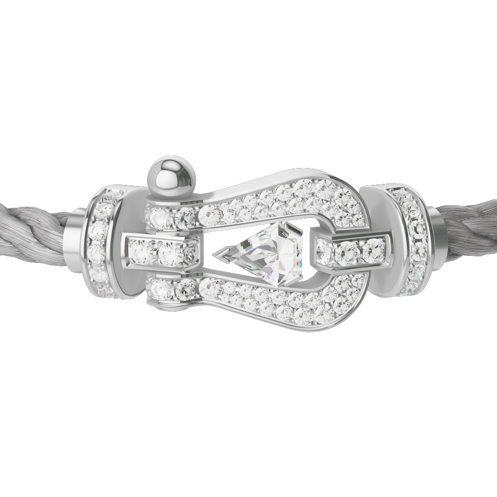 ◇フレッド◇フォース10/SS/ブレスレット/ワイヤーのみ FRED - フレッド ブレスレット用コード フォース10 LM ホワイト