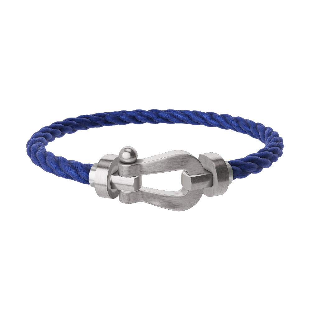 フォース10ブレスレット#gobeyond ステンレススチール ラージ