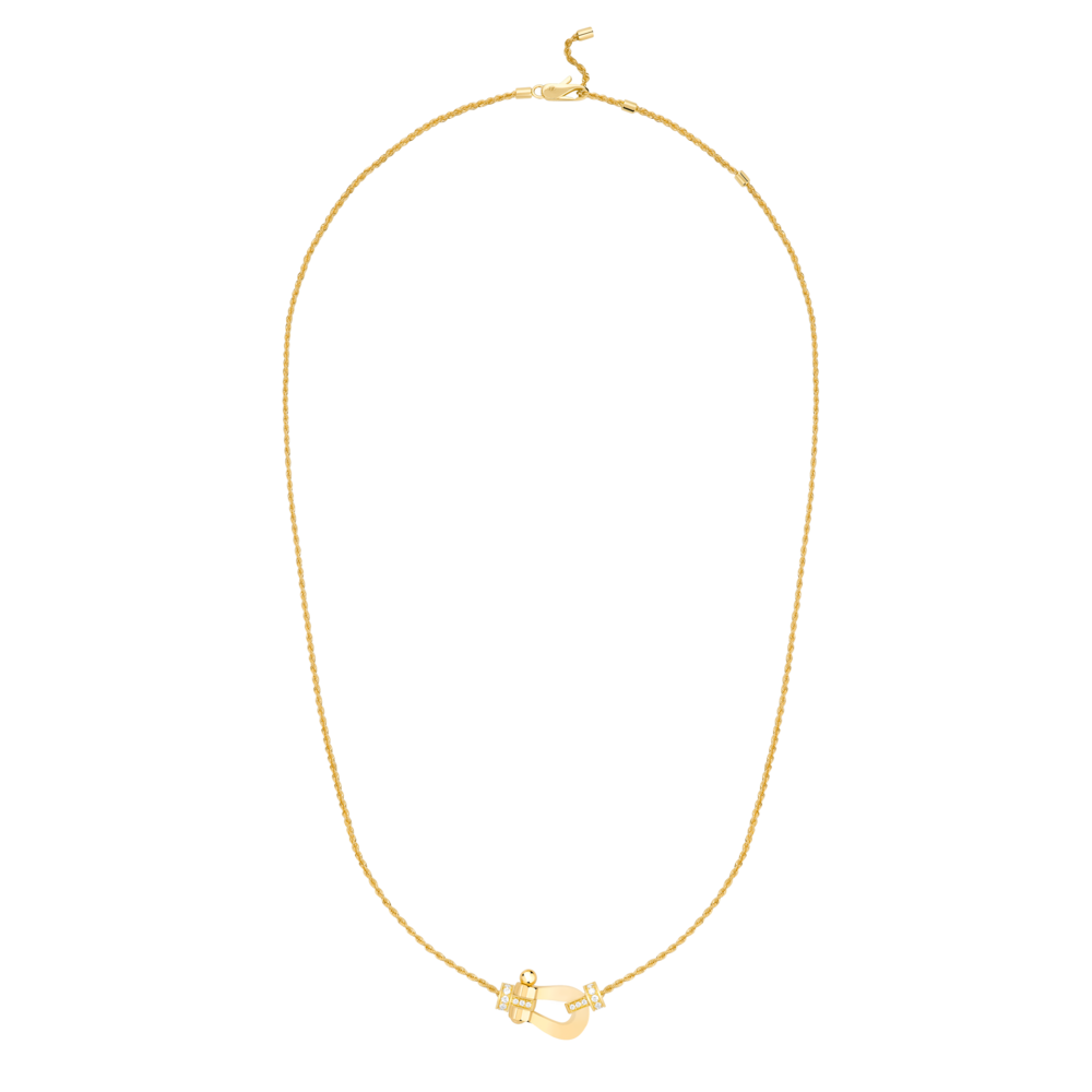 collier fred or jaune
