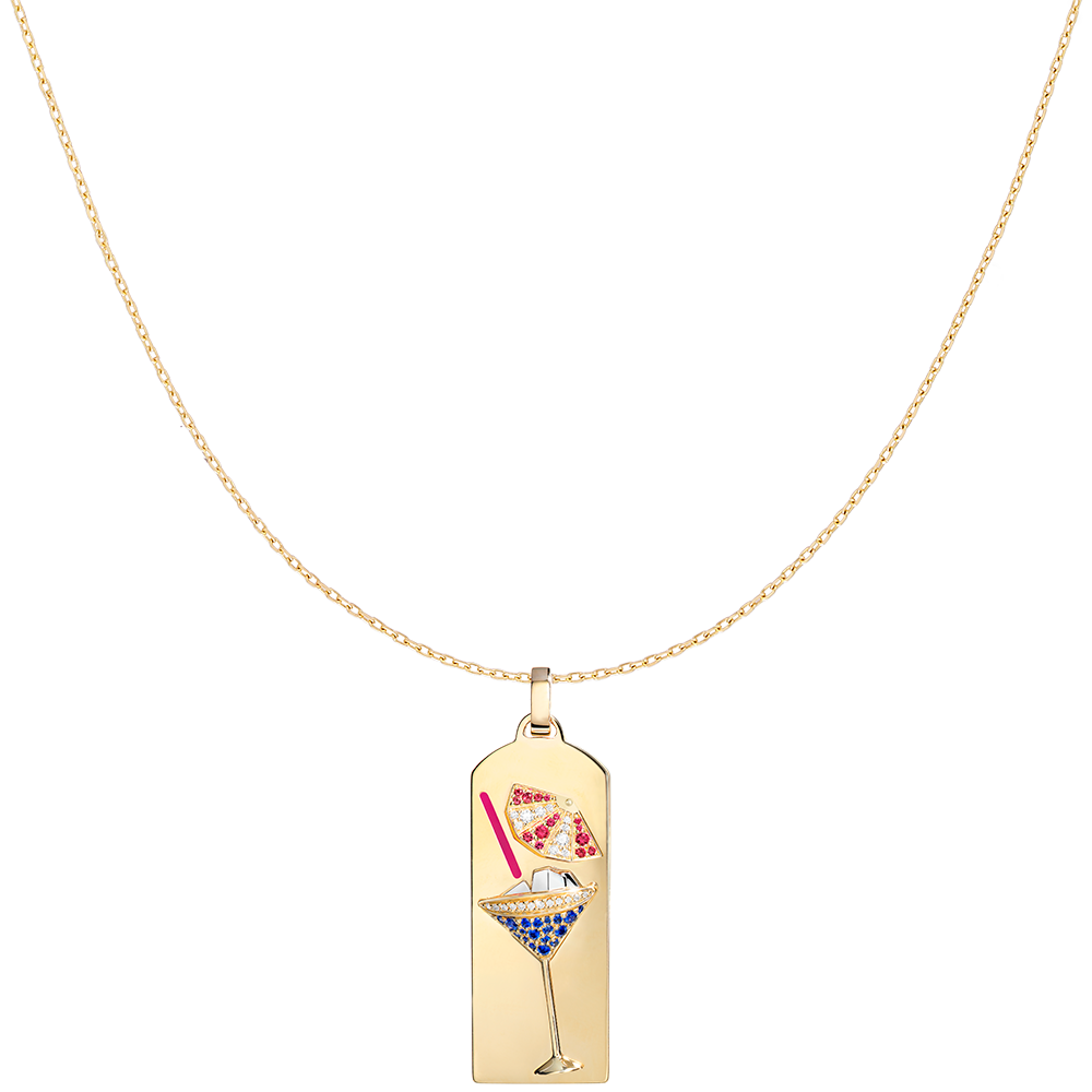 Pendentif Riviera cocktail