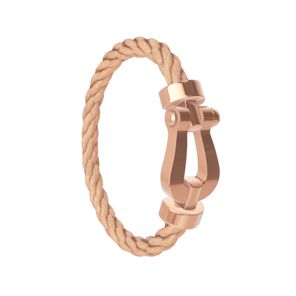 フォース10ブレスレット 18k ピンクゴールド XLモデル - Fred Paris