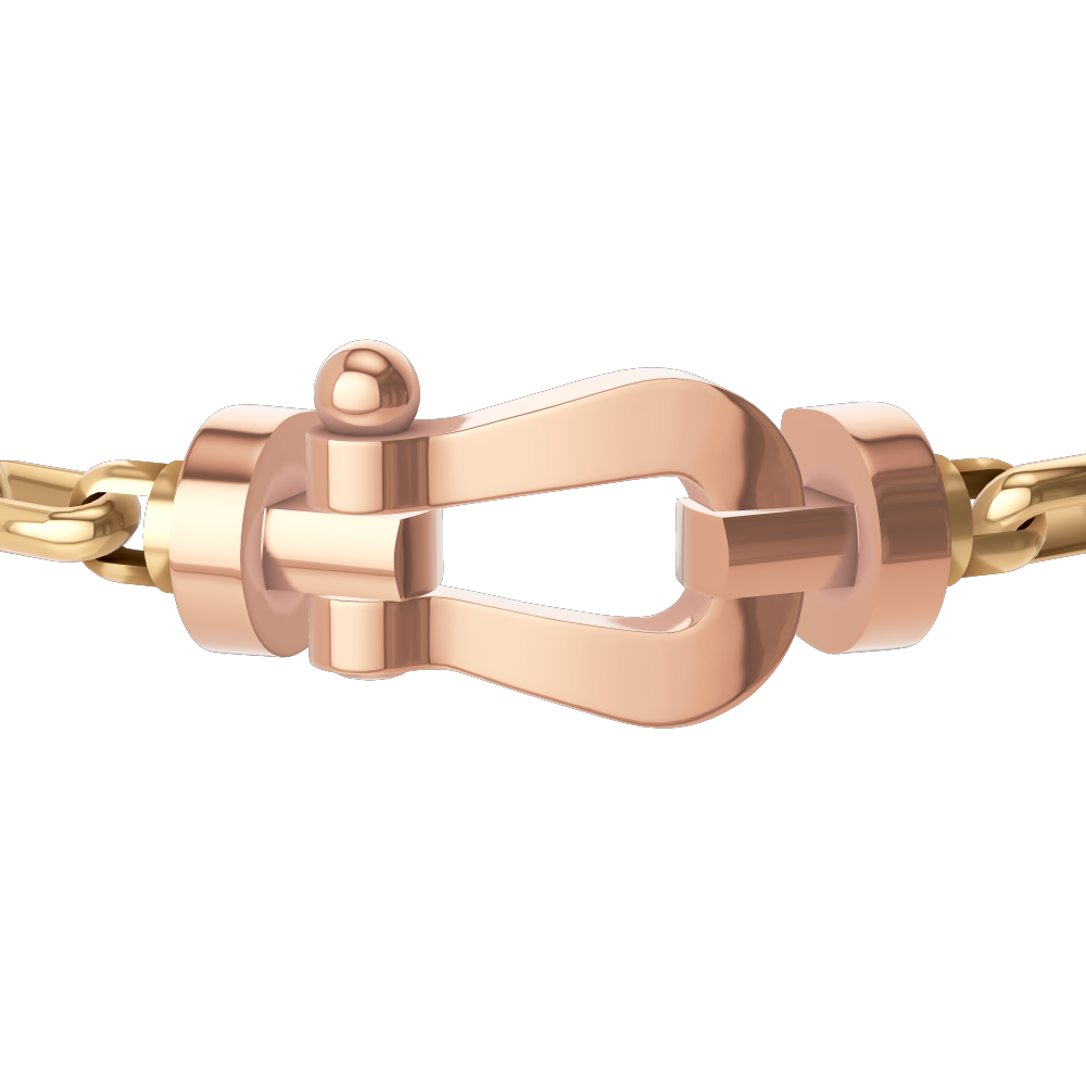 フォース10ブレスレット 18K ピンクゴールド ラージモデル