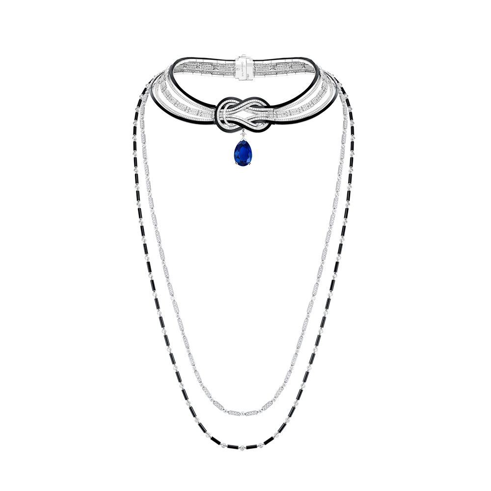 M. Fred Inner Light Chance Infinie Faith in Destiny long necklace