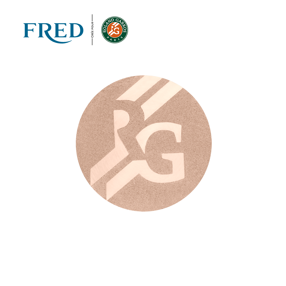 FRED フレッド ケーブル【ブルー、ホワイト、テラコッタ】 ブルー×ホワイト×テラコッタケーブル #FREDxRolandGarros ラージ