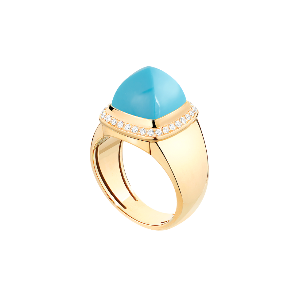 Turquoise Pain de Sucre ring