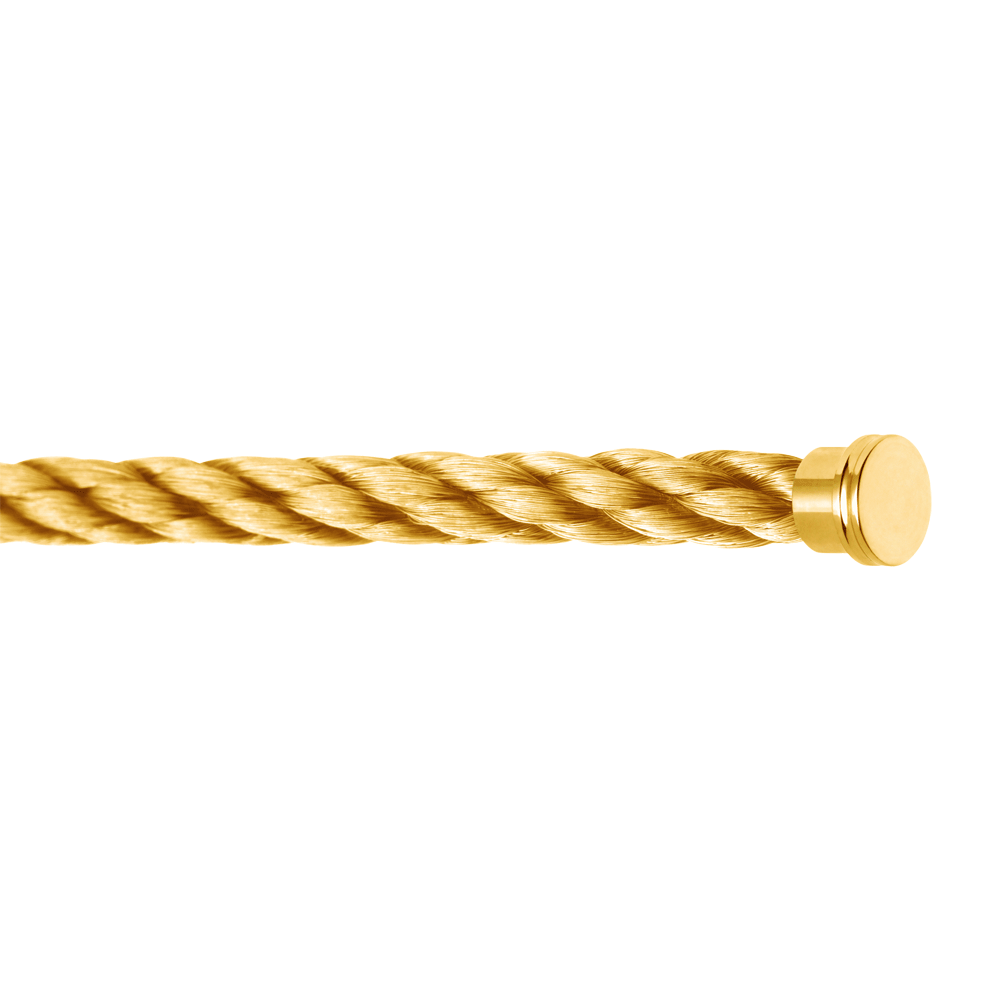 18k yellow gold cable