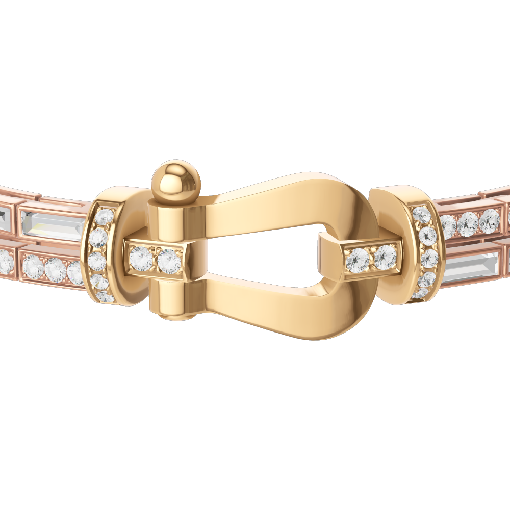 フォース10ブレスレット 18K イエローゴールド ダイアモンド ラージ