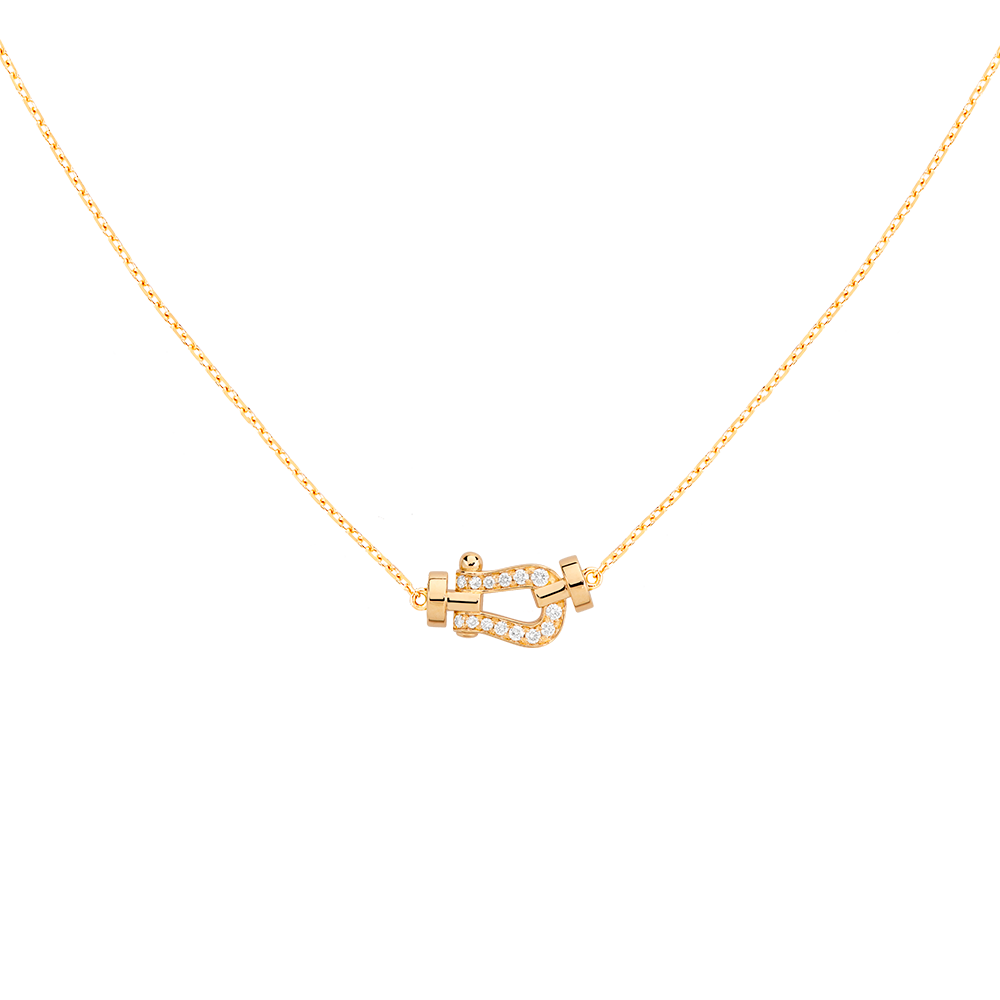 Fred necklace, Tr è fle, gold and diamonds