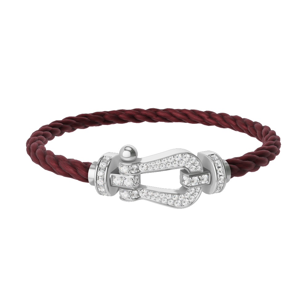 フォース10ブレスレット 18K ホワイトゴールド ダイアモンド