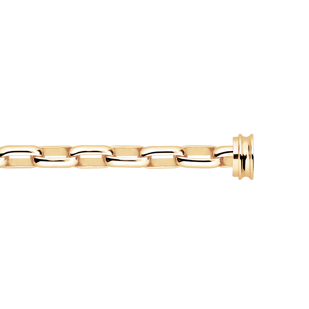 18k yellow gold link bracelet