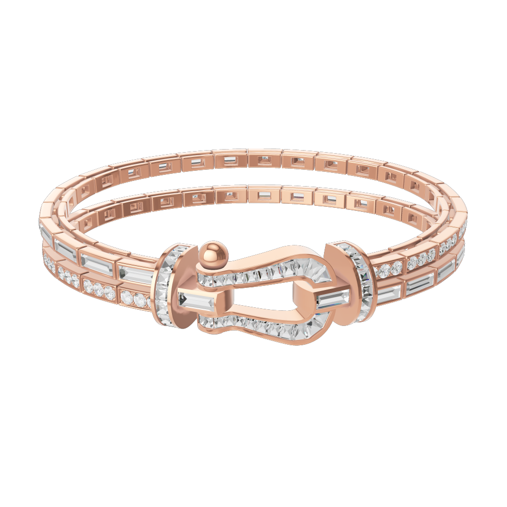 Luxury gold and diamond bracelets for women and men - Fred Paris