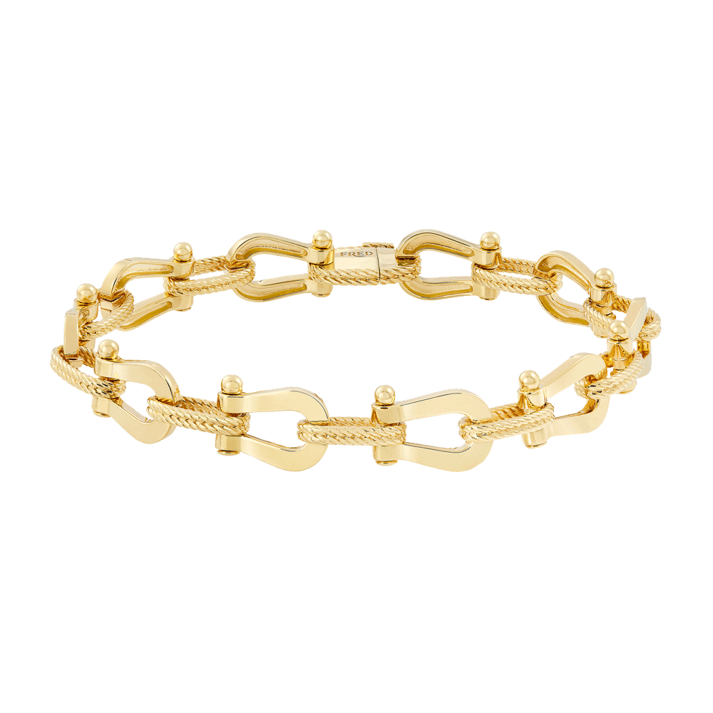 FRED ブレスレット 18K イエローゴールド