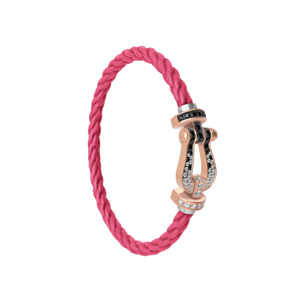 フォース10ブレスレット 18K ピンクゴールド ブラック フォース10ブレスレット 18K ピンクゴールド ブラック
