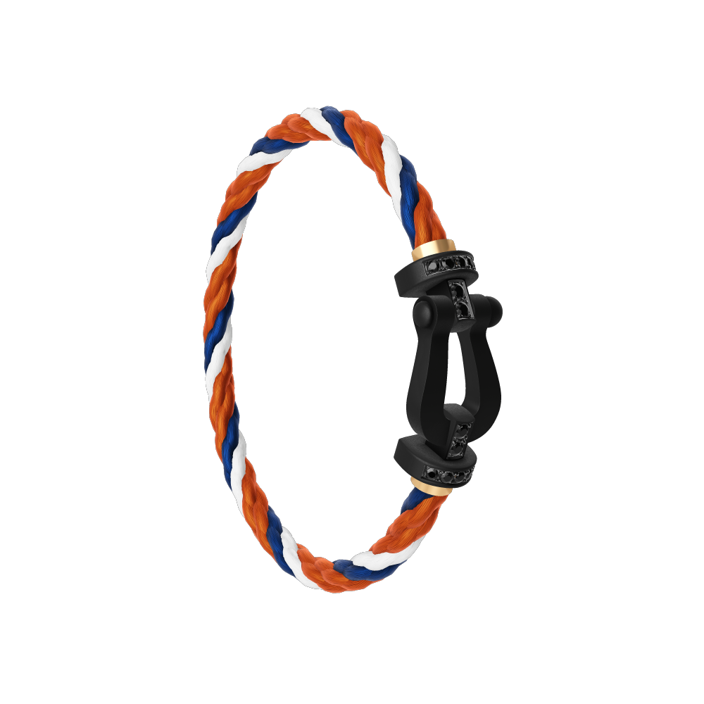 FRED フレッド フォース10 ブラックチタン&ブラックダイヤモンド フォース10ブレスレット ブラックチタン＆ブラックダイヤモンド