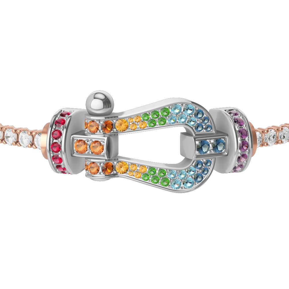 フォース10ブレスレット 18K ピンクゴールド ダイアモンド