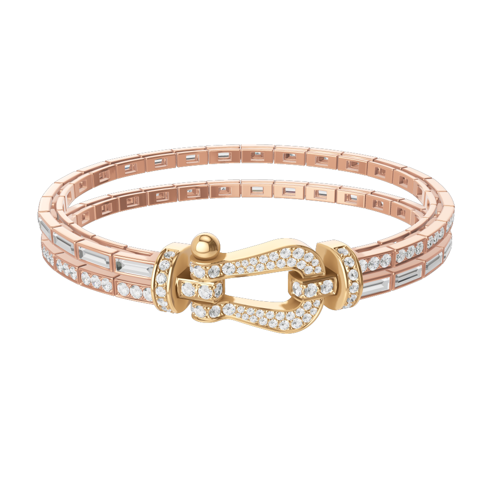 フォース10ブレスレット 18K イエローゴールド ダイアモンド
